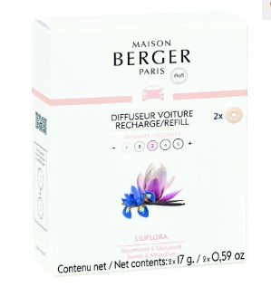 Autoparfumnavulling 2 stuks LILIFLORA